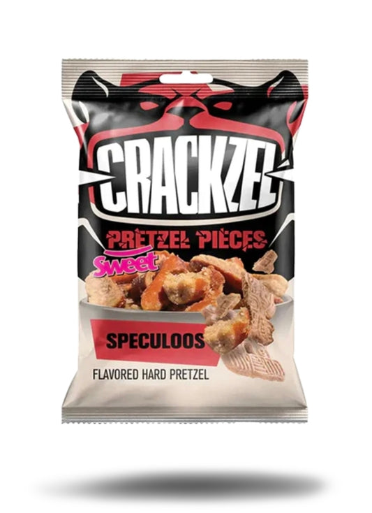 Crackzel Pretzel Pieces Speculoos 85g